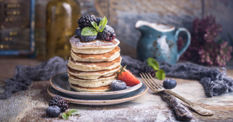 Yummy Blueberry Pancake Recipe